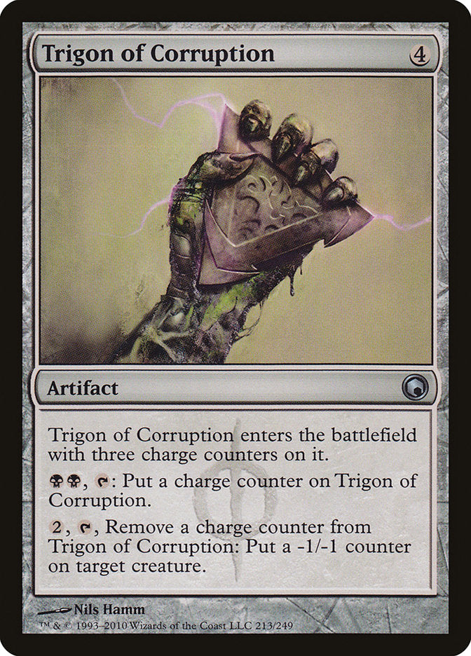 Trigon of Corruption [Scars of Mirrodin] | Black Swamp Games