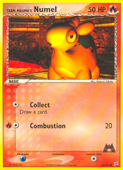 Team Magma's Numel (64/95) [EX: Team Magma vs Team Aqua] | Black Swamp Games