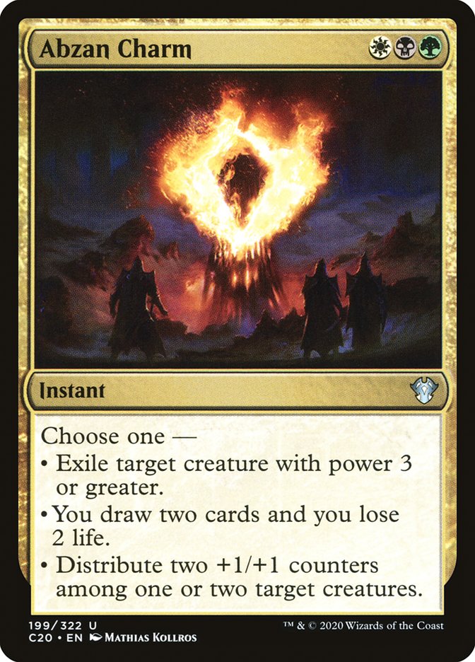 Abzan Charm [Commander 2020] | Black Swamp Games