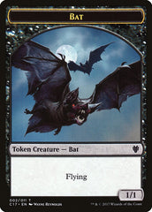 Bat // Vampire Double-Sided Token [Commander 2017 Tokens] | Black Swamp Games