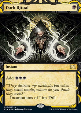 Dark Ritual (Foil Etched) [Strixhaven: Mystical Archive] | Black Swamp Games
