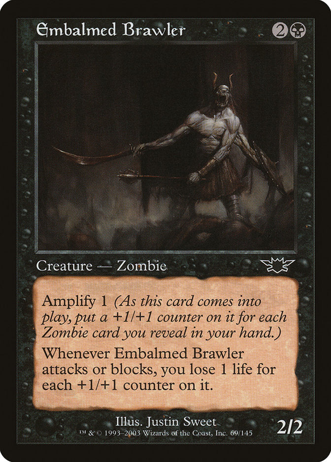 Embalmed Brawler [Legions] | Black Swamp Games