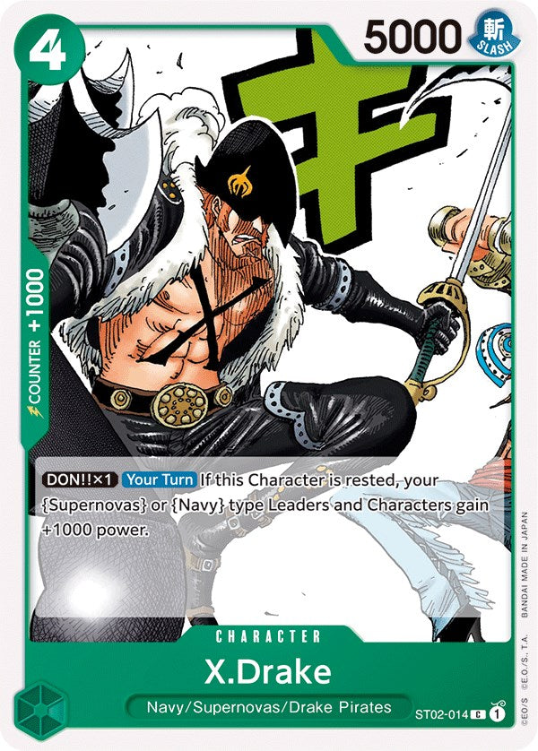 X.Drake [Starter Deck: Worst Generation] | Black Swamp Games