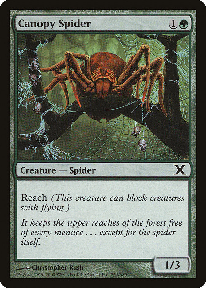 Canopy Spider [Tenth Edition] | Black Swamp Games