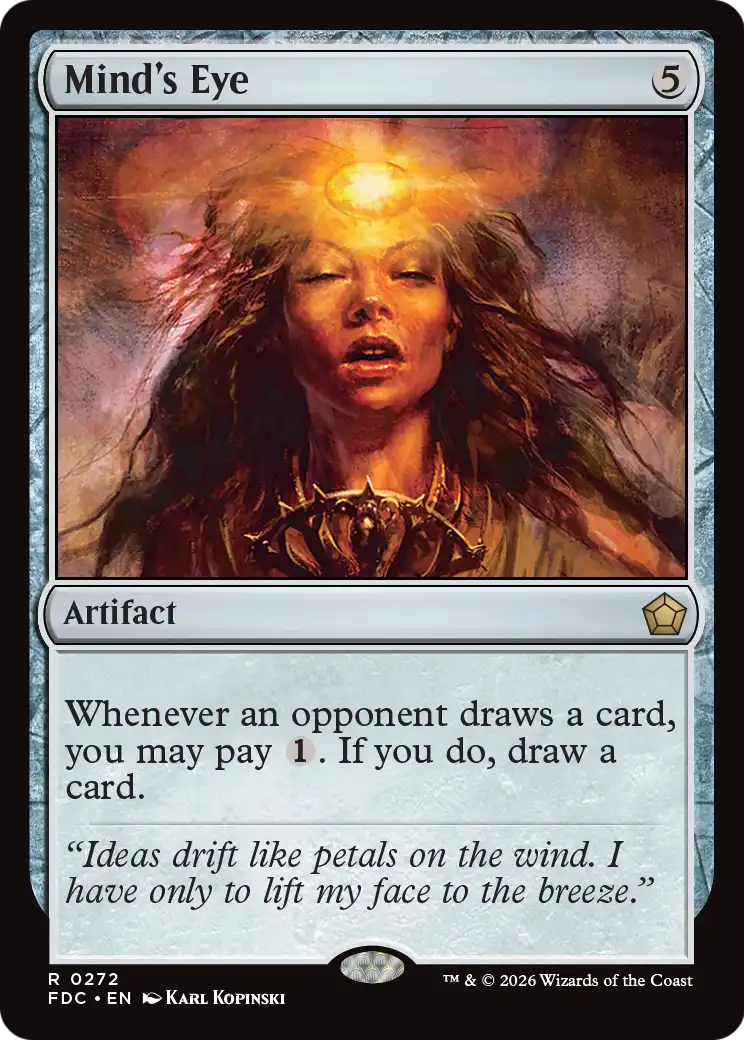 Mind's Eye [Foundations Commander] | Black Swamp Games
