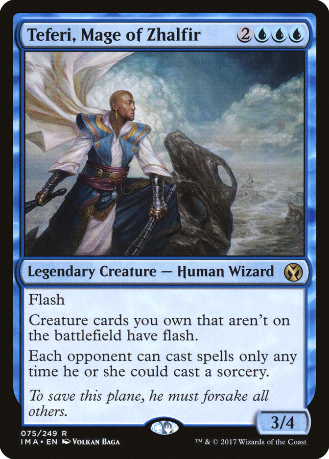 Teferi, Mage of Zhalfir [Iconic Masters] | Black Swamp Games