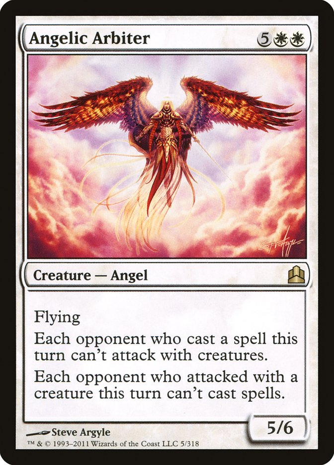Angelic Arbiter [Commander 2011] | Black Swamp Games