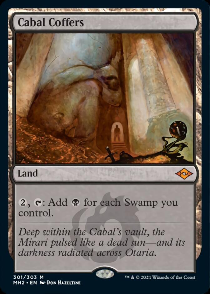 Cabal Coffers (Foil Etched) [Modern Horizons 2] | Black Swamp Games