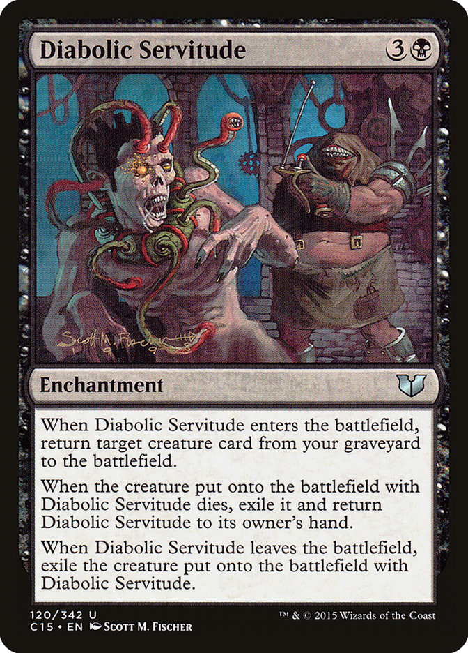 Diabolic Servitude [Commander 2015] | Black Swamp Games
