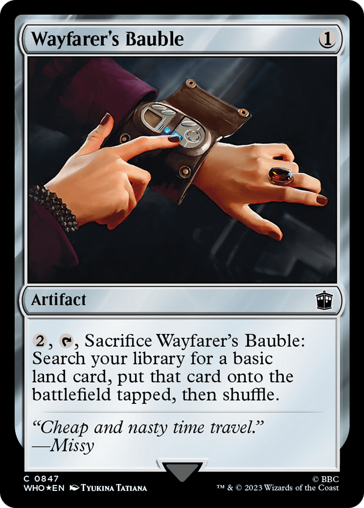 Wayfarer's Bauble (Surge Foil) [Doctor Who] | Black Swamp Games