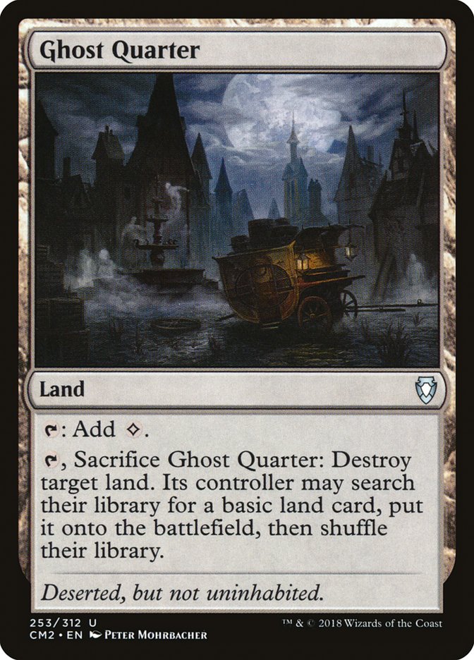 Ghost Quarter [Commander Anthology Volume II] | Black Swamp Games