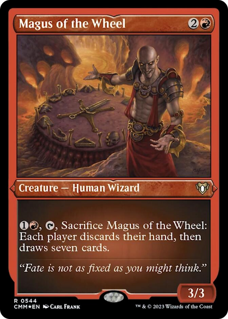 Magus of the Wheel (Foil Etched) [Commander Masters] | Black Swamp Games