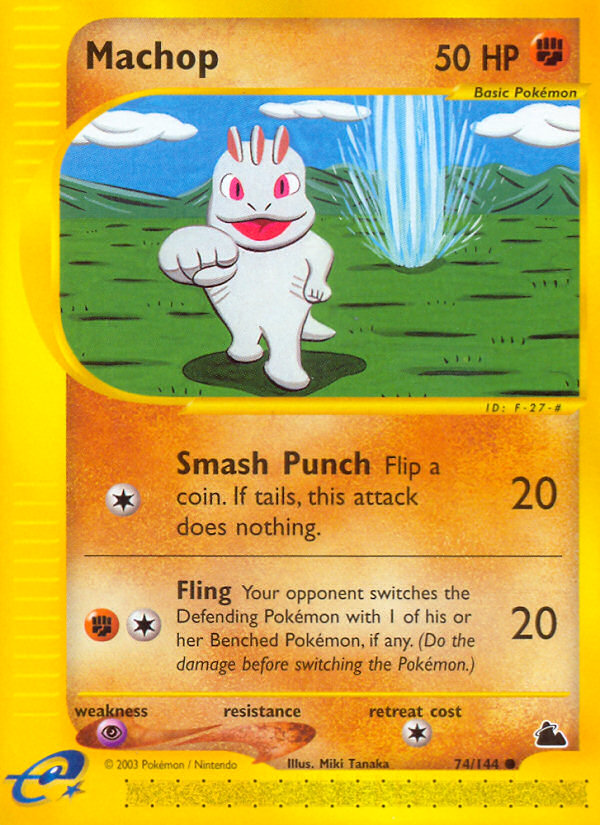Machop (74/144) [Skyridge] | Black Swamp Games