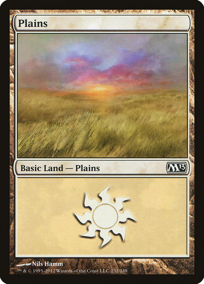 Plains (232) [Magic 2013] | Black Swamp Games