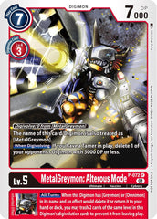 MetalGreymon: Alterous Mode [P-072] (Update Pack) [Promotional Cards] | Black Swamp Games