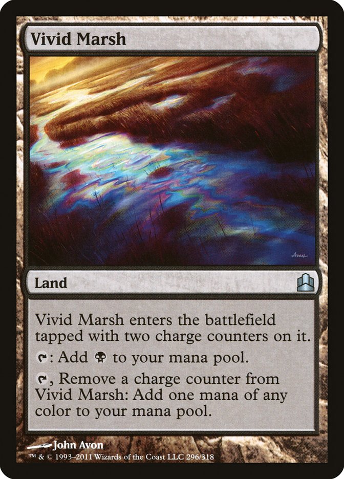 Vivid Marsh [Commander 2011] | Black Swamp Games