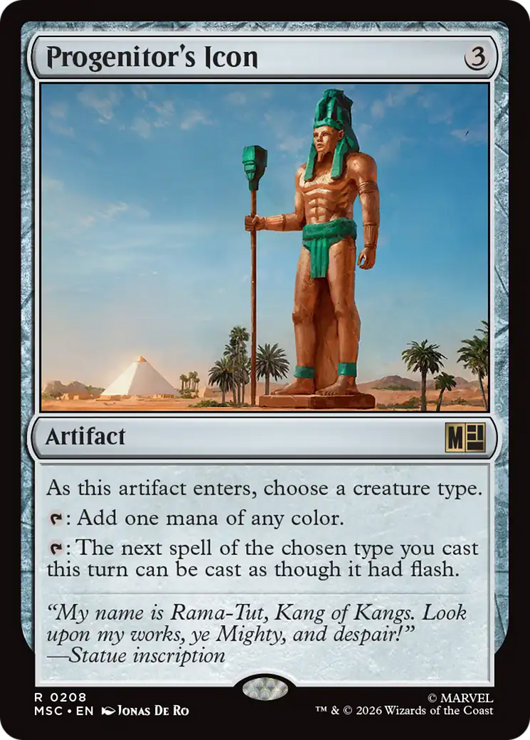 Progenitor's Icon [Marvel Super Heroes Commander] | Black Swamp Games