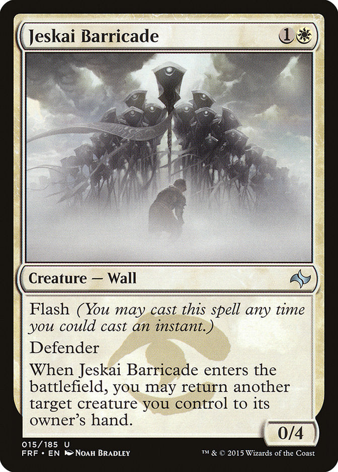 Jeskai Barricade [Fate Reforged] | Black Swamp Games