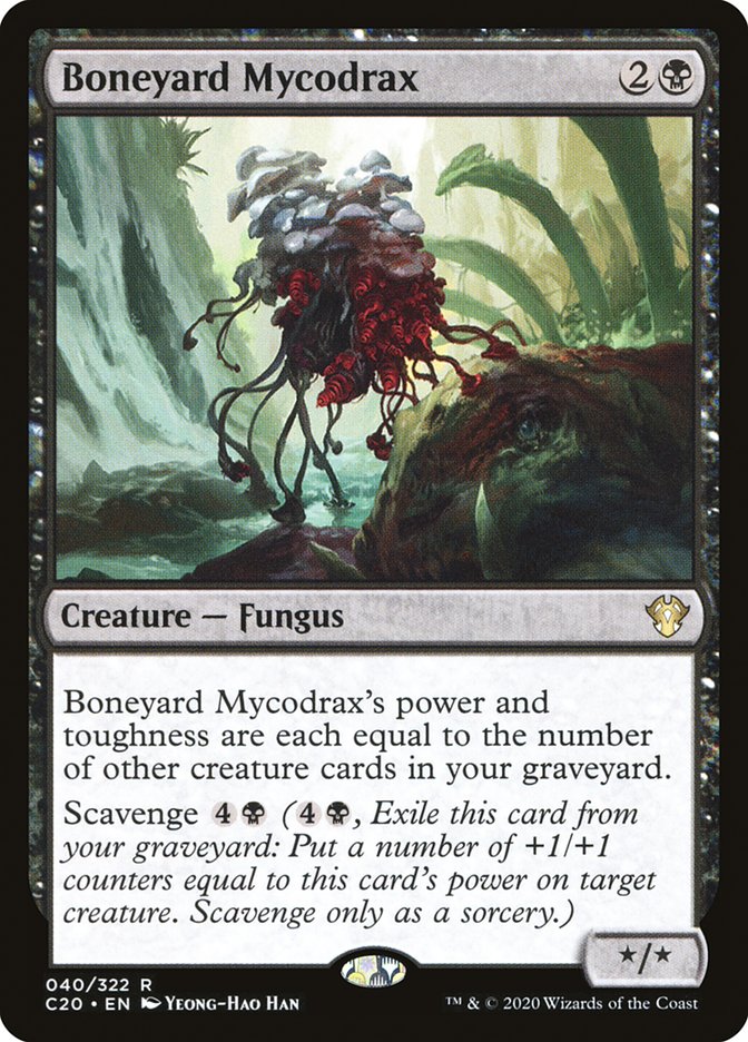 Boneyard Mycodrax [Commander 2020] | Black Swamp Games
