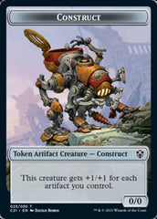 Copy // Construct (030) Double-Sided Token [Commander 2021 Tokens] | Black Swamp Games