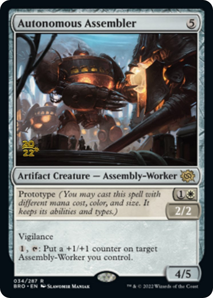 Autonomous Assembler [The Brothers' War Prerelease Promos] | Black Swamp Games