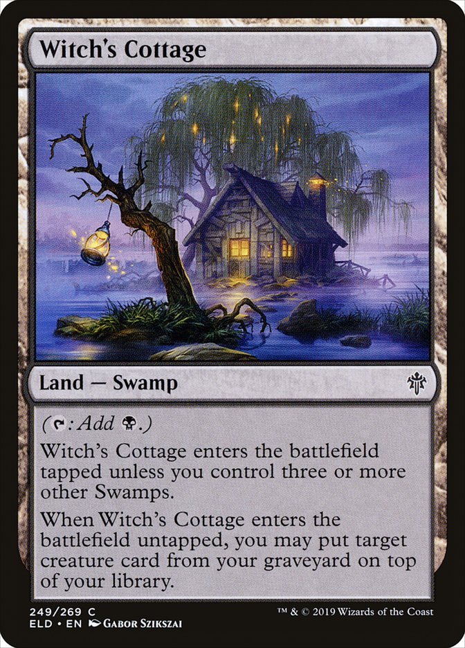 Witch's Cottage [Throne of Eldraine] | Black Swamp Games