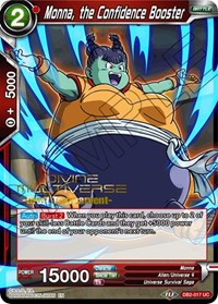 Monna, the Confidence Booster (Divine Multiverse Draft Tournament) (DB2-017) [Tournament Promotion Cards] | Black Swamp Games