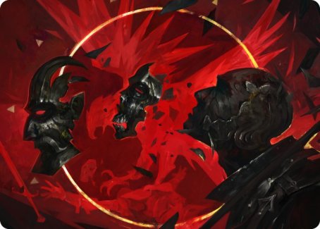 Abrade Art Card [Innistrad: Crimson Vow Art Series] | Black Swamp Games