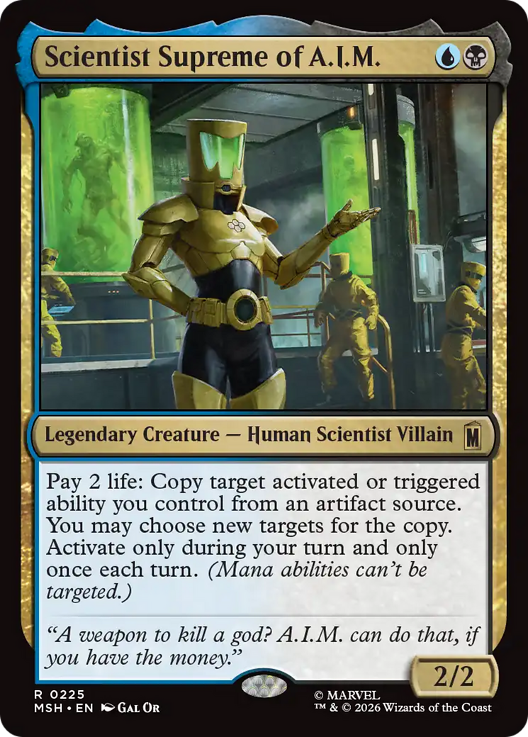 Scientist Supreme of A.I.M. [Marvel Super Heroes] | Black Swamp Games