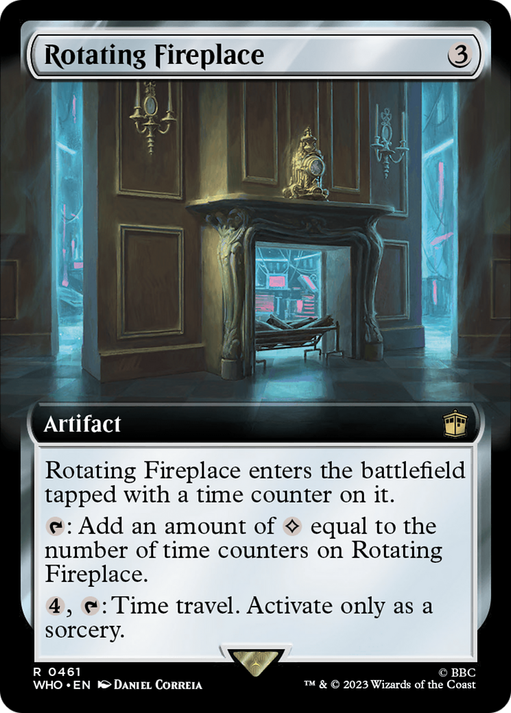 Rotating Fireplace (Extended Art) [Doctor Who] | Black Swamp Games