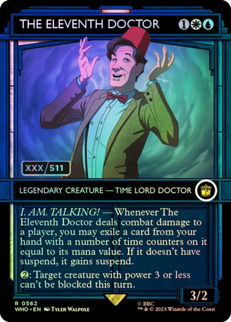 The Eleventh Doctor (Serial Numbered) [Doctor Who] | Black Swamp Games