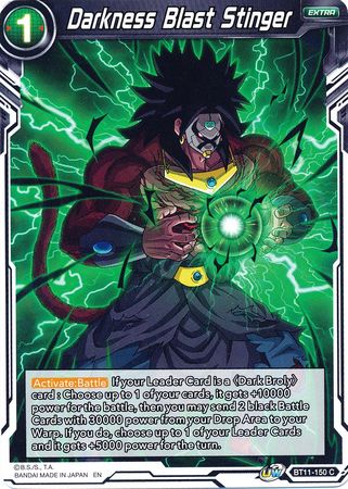 Darkness Blast Stinger (BT11-150) [Vermilion Bloodline] | Black Swamp Games