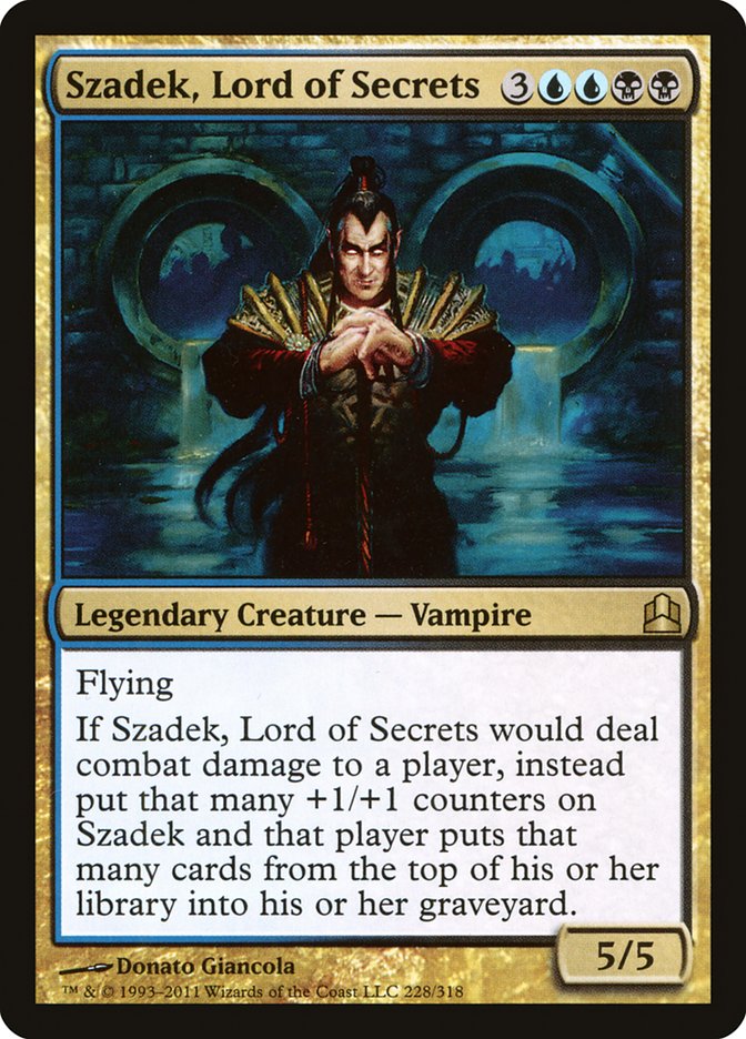 Szadek, Lord of Secrets [Commander 2011] | Black Swamp Games