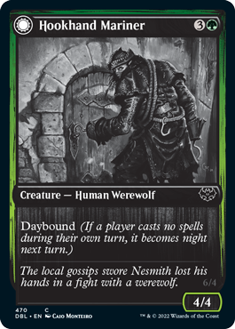 Hookhand Mariner // Riphook Raider [Innistrad: Double Feature] | Black Swamp Games