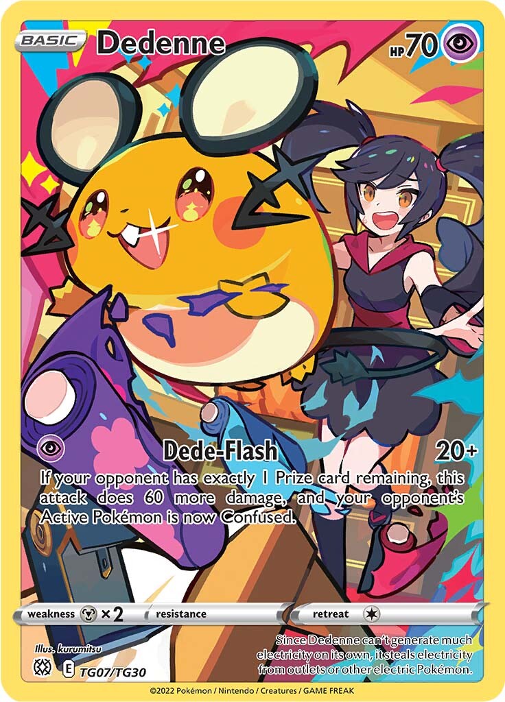 Dedenne (TG07/TG30) [Sword & Shield: Brilliant Stars] | Black Swamp Games