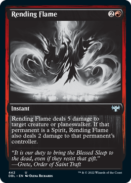 Rending Flame [Innistrad: Double Feature] | Black Swamp Games