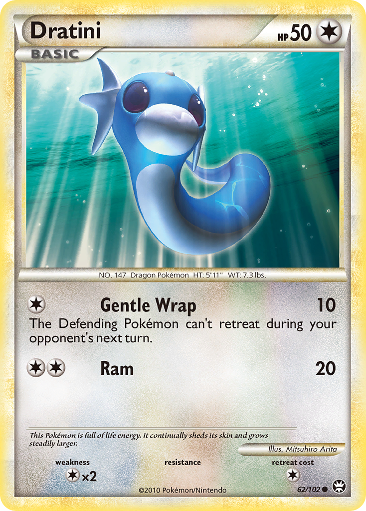 Dratini (62/102) [HeartGold & SoulSilver: Triumphant] | Black Swamp Games