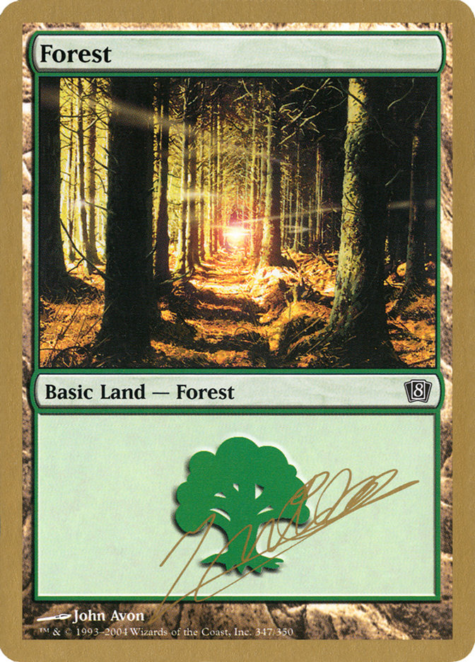 Forest (jn347) (Julien Nuijten) [World Championship Decks 2004] | Black Swamp Games