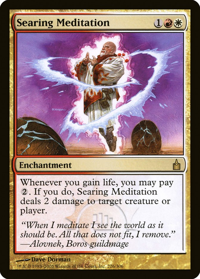 Searing Meditation [Ravnica: City of Guilds] | Black Swamp Games