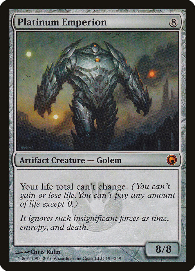 Platinum Emperion [Scars of Mirrodin] | Black Swamp Games