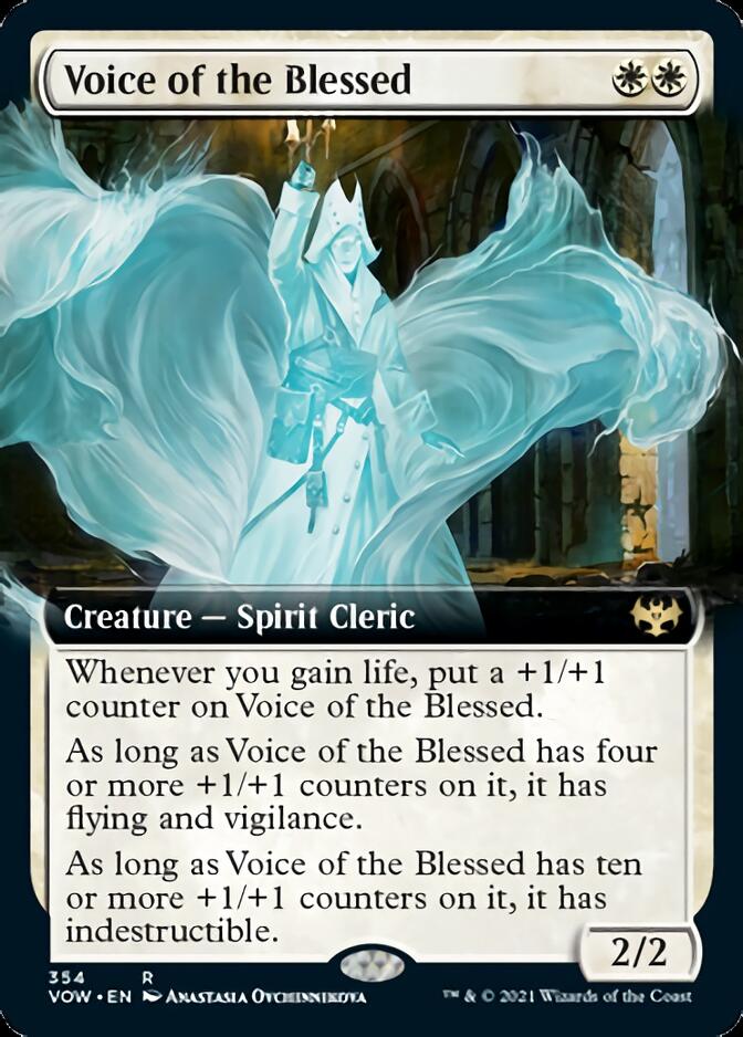 Voice of the Blessed (Extended Art) [Innistrad: Crimson Vow] | Black Swamp Games
