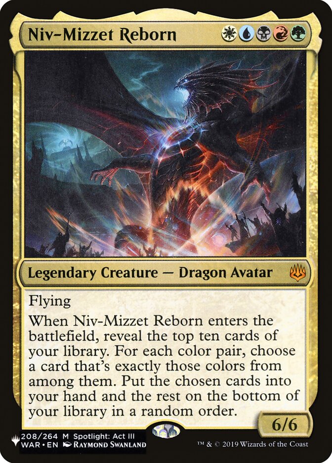 Niv-Mizzet Reborn [The List] | Black Swamp Games