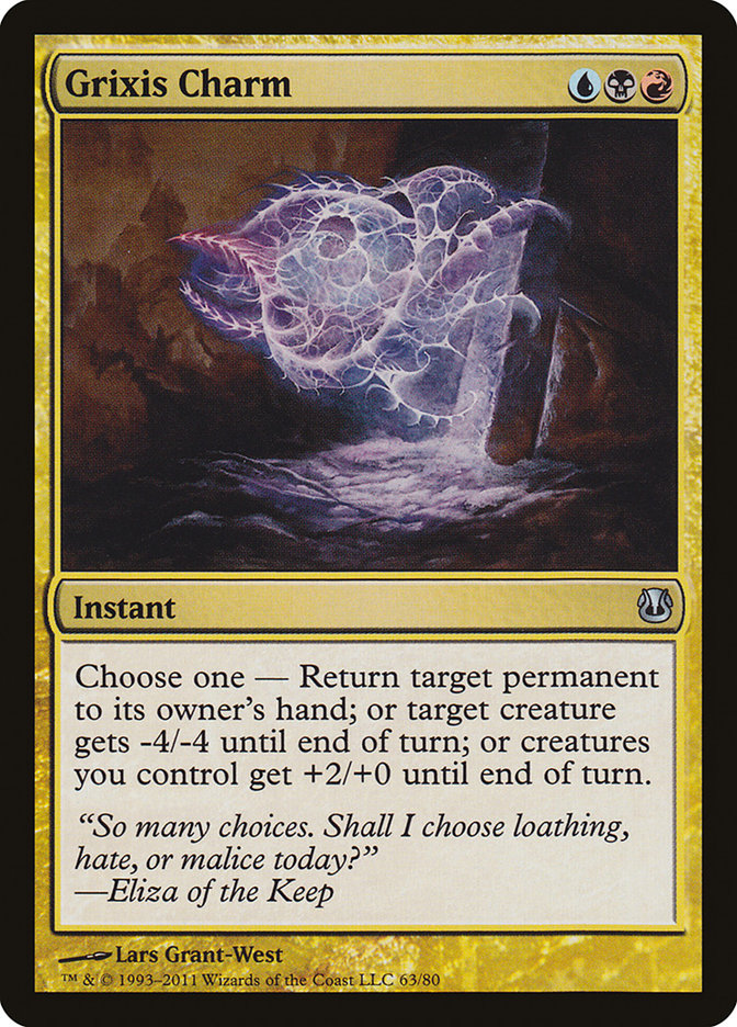 Grixis Charm [Duel Decks: Ajani vs. Nicol Bolas] | Black Swamp Games