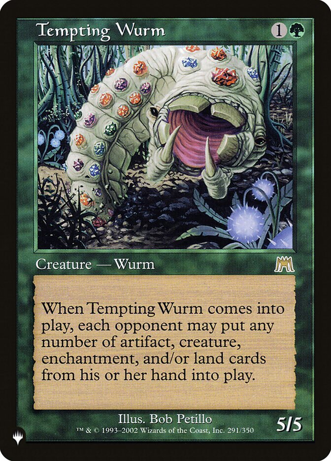 Tempting Wurm [The List] | Black Swamp Games