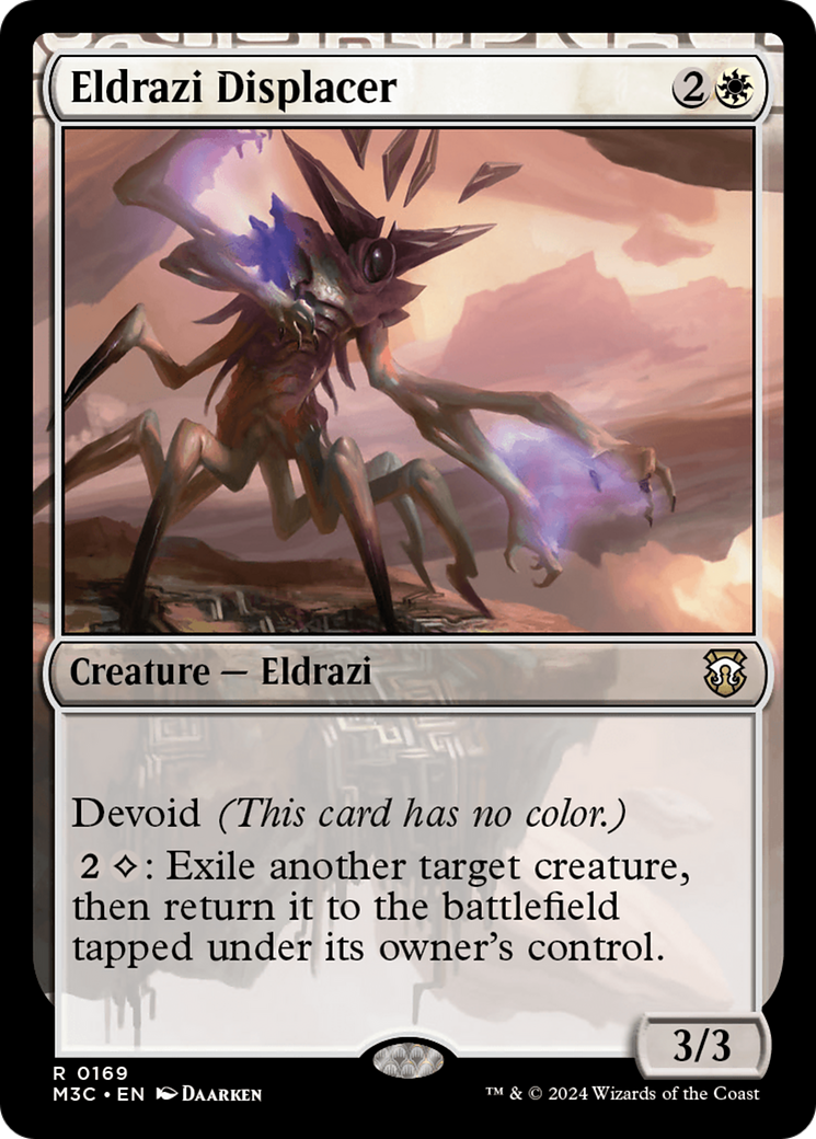 Eldrazi Displacer (Ripple Foil) [Modern Horizons 3 Commander] | Black Swamp Games