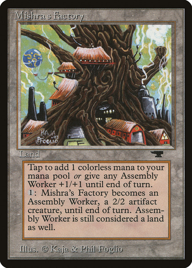 Mishra's Factory (Light Green Background) [Antiquities] | Black Swamp Games