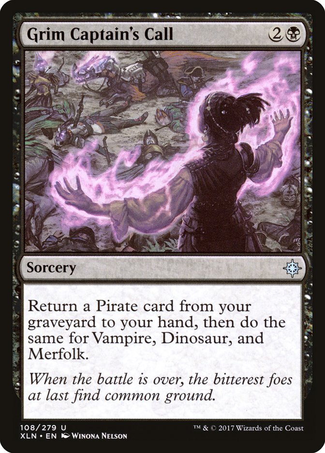 Grim Captain's Call [Ixalan] | Black Swamp Games
