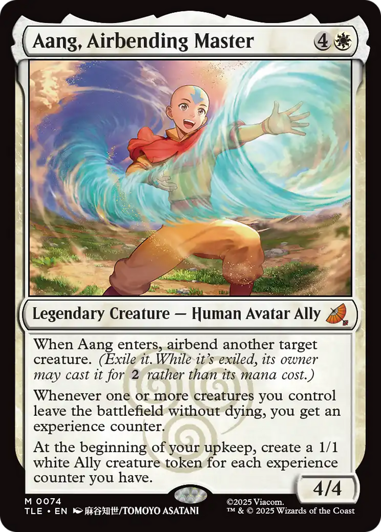 Aang, Airbending Master [Avatar: The Last Airbender: Eternal-Legal] | Black Swamp Games