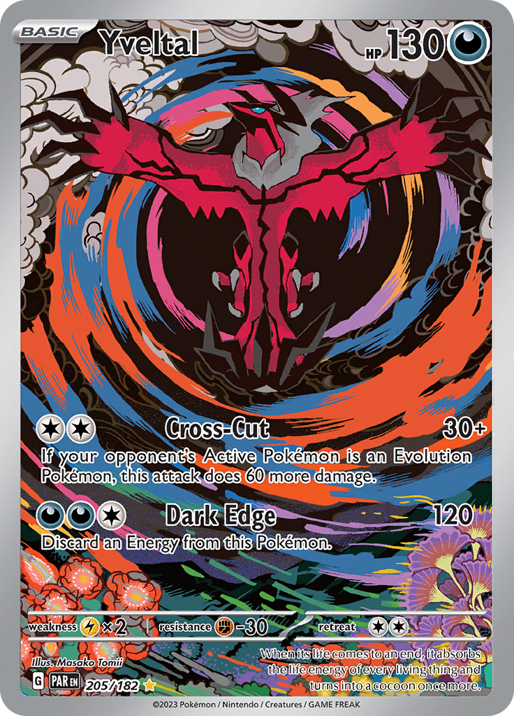 Yveltal (205/182) [Scarlet & Violet: Paradox Rift] | Black Swamp Games