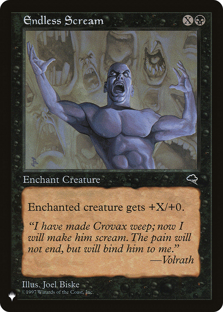 Endless Scream [The List] | Black Swamp Games